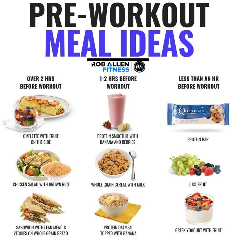Pre-Workout Nutrition Tips